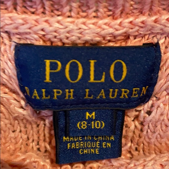 Polo Ralph Lauren girls M sweater - Picture 3 of 4